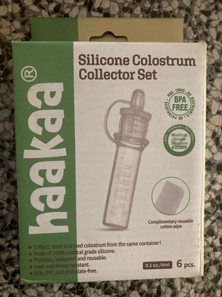 Haakaa Set Recolector Calostro Silicona