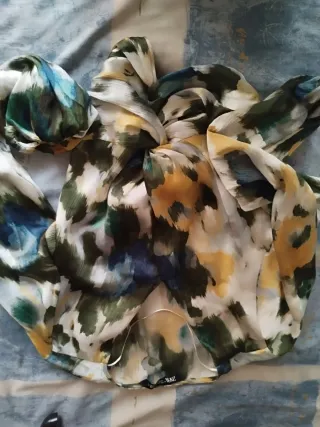 Blusa Zara Talla M Estampada