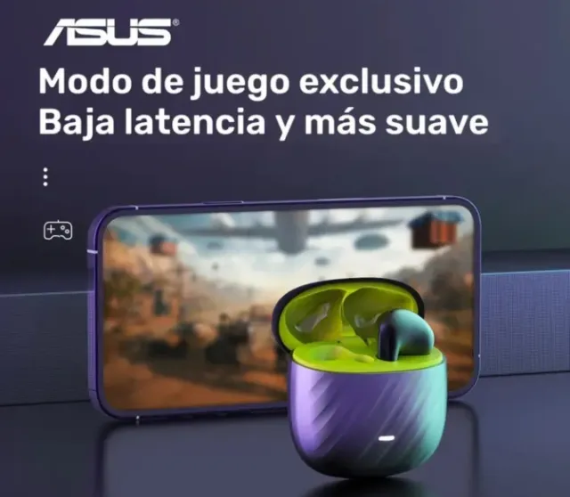 Auriculares Asus Adol Negros Sin Abrir