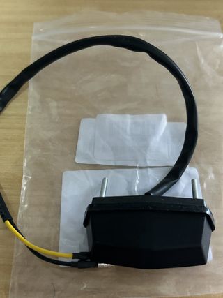 Luz LED matrícula moto nueva