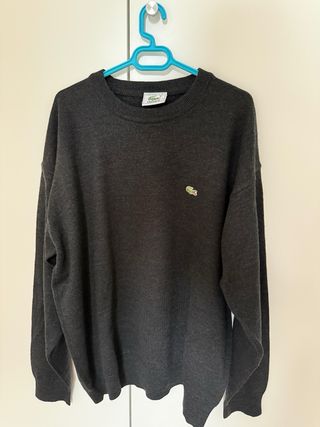 Jersey Lacoste Gris Talla L