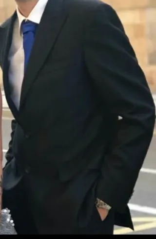 Traje Clásico Versace Collection Negro