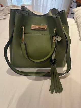 Bolso LEITON verde oliva