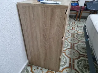 Mueble 3 cajones madera