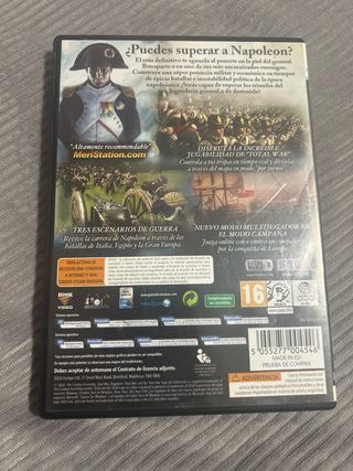 Juego PC Napoleon Total War SEGA