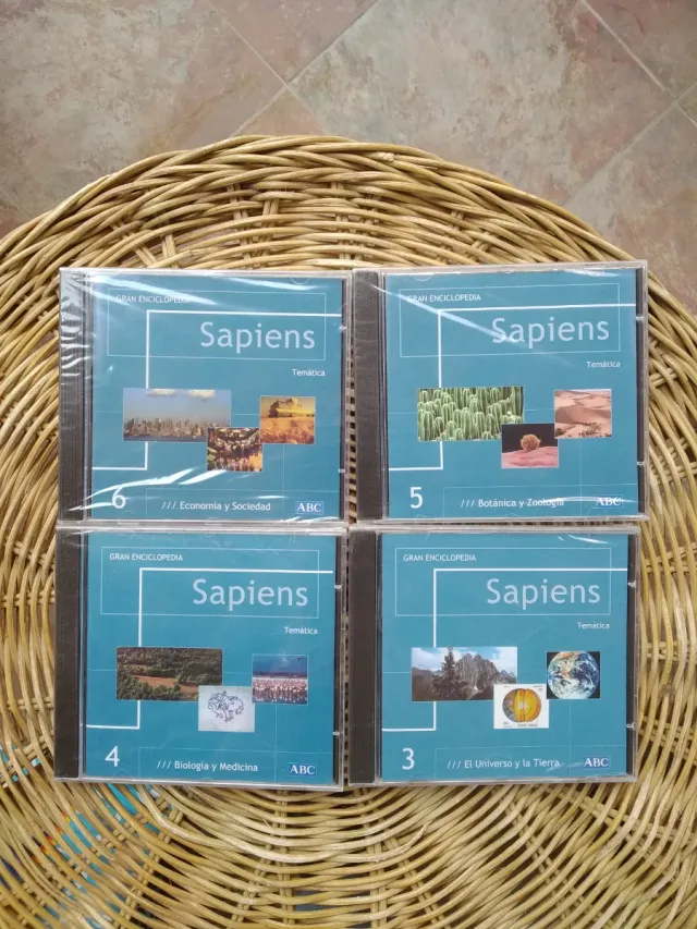 Enciclopedia Sapiens Temática 14 CDs