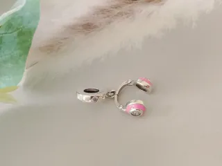 Colgante cascos Rosa