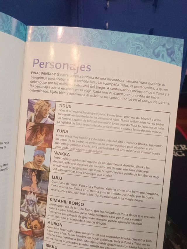 Final Fantasy X PS2 PAL España