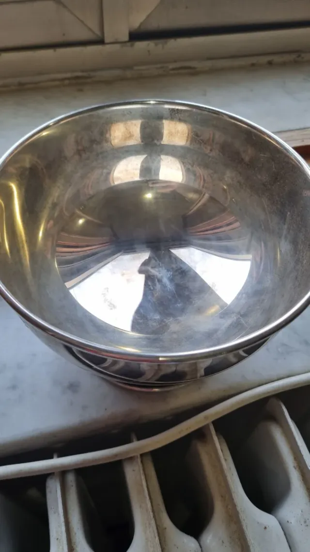 Coppa vintage argento Topazio