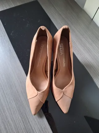 Zapatos de tacón Sfera beige/marrón