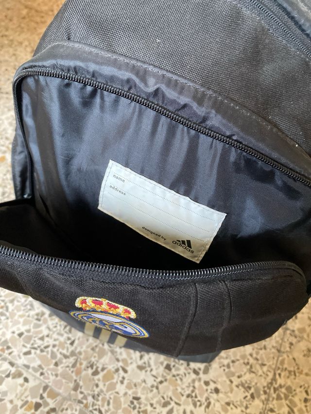 Mochila Real Madrid Adidas Negra