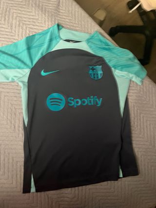 Camiseta entrenamiento niño Nike FC Barcelona Spot