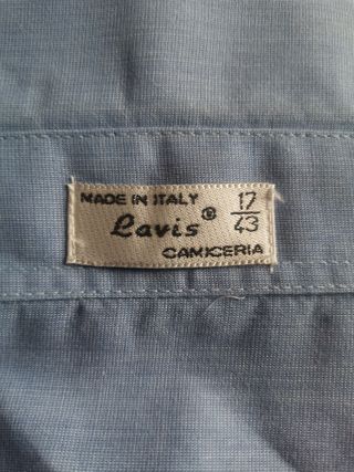 Camicia uomo Lavis blu