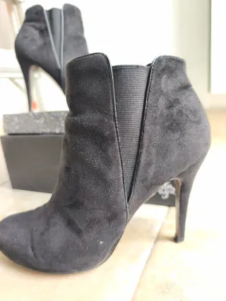 Botines tacón alto mujer talla 38