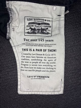 Pantaloni Levi’s nero