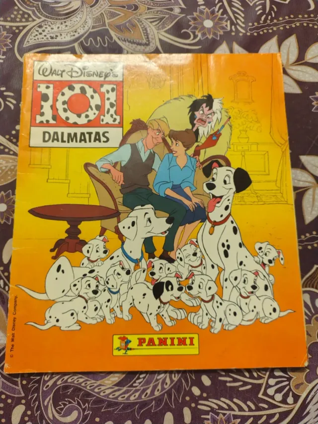Álbum Panini 101 Dálmatas Disney