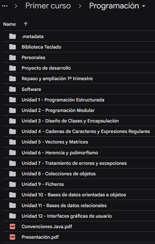 Temario de DAM/DAW 1o Curso Informática