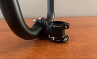 Manillar Aluminio Bicicleta Negro