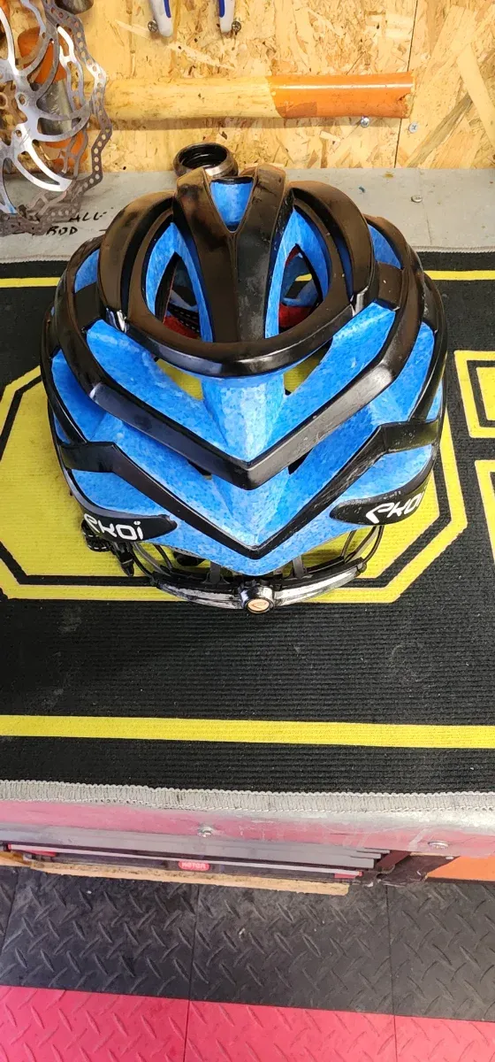 Casco Ekoï nero/blu