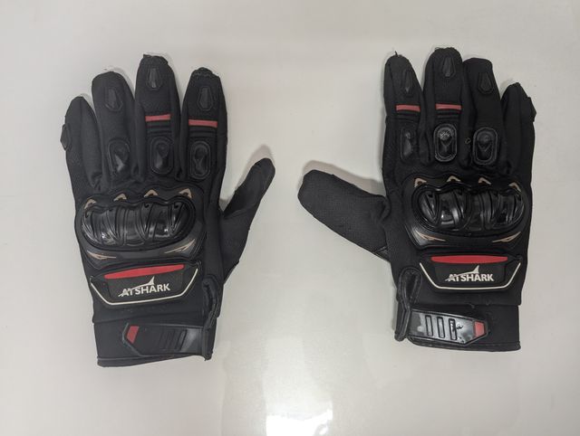 Luvas de mota AT SHARK (tamanho L)