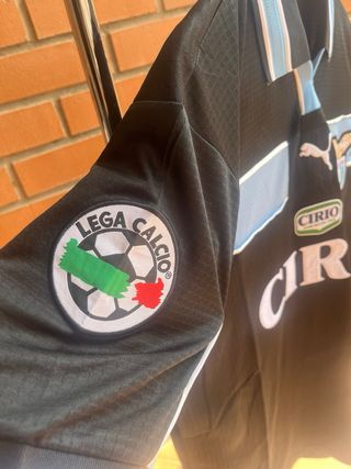 Camiseta Lazio Retro Puma Negra 