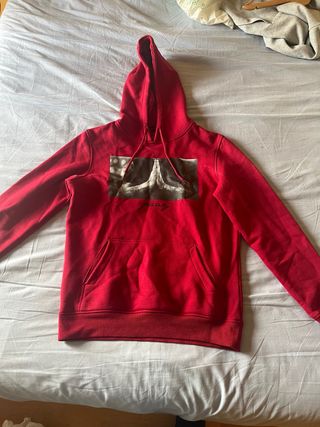 Sudadera Mister Tee Roja Talla S