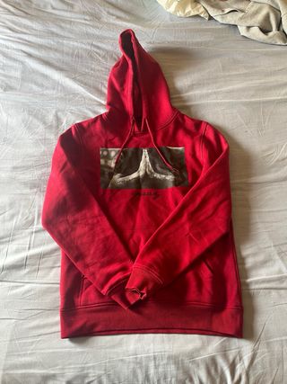 Sudadera Mister Tee Roja Talla S