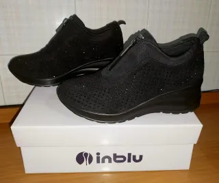 Sneakers donna Inblu nere nuove