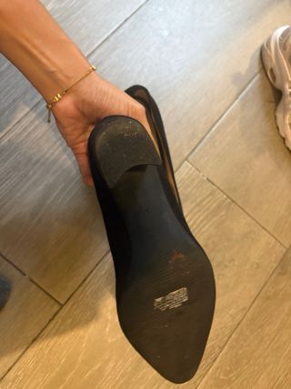 Zapatos de tacón negros para oficina