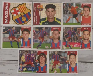 Cromos Barça Liga Este 2006-2007