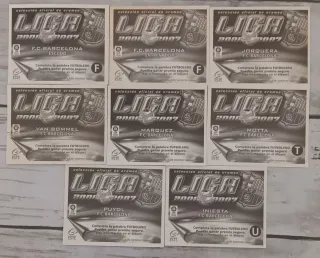 Cromos Barça Liga Este 2006-2007