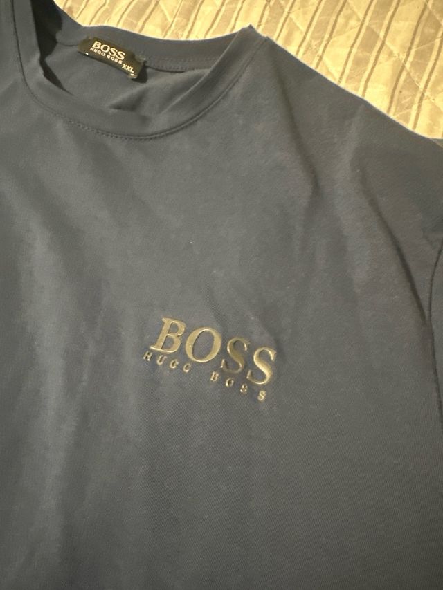 Camiseta Hugo Boss Azul