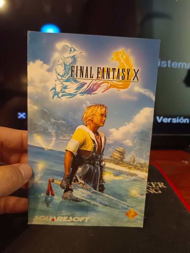 Manual Final Fantasy X nuevo en español 🇪🇸