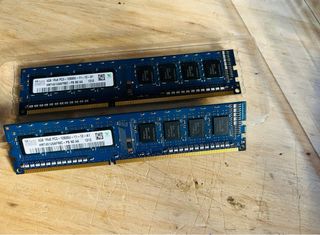 Memoria RAM 2x 4GB (8 GB) DDR3 PC3-12800U RAM