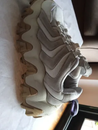 Zapatillas Eytys Plataforma Beige/Blanco