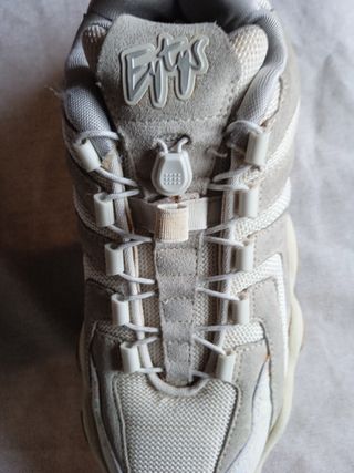 Zapatillas Eytys Plataforma Beige/Blanco