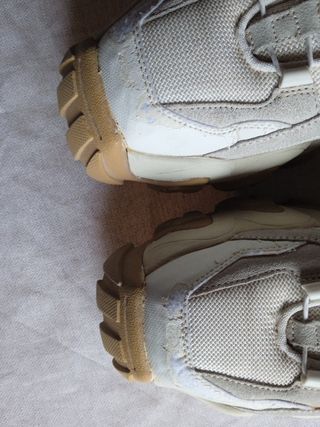 Zapatillas Eytys Plataforma Beige/Blanco