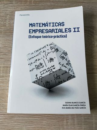 Matemáticas empresariales II
