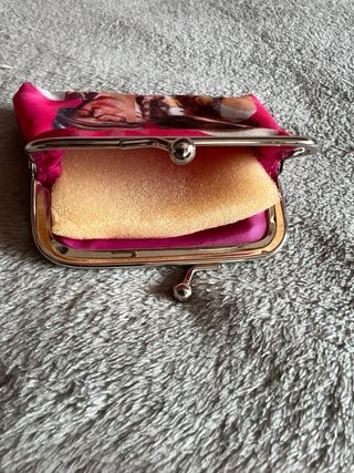 Monedero Patito Feo Rosa y negro NUEVO
