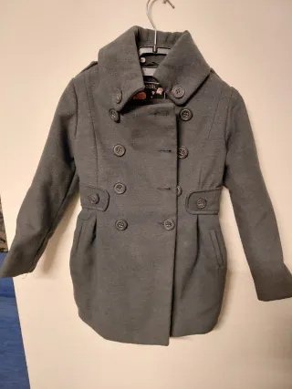 Bellissimo cappotto bambina grigio
