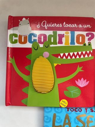 Pack libros/cuentos infantiles en relieve