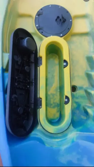 Kayak Galaxy 2 plazas con ruedas y remos