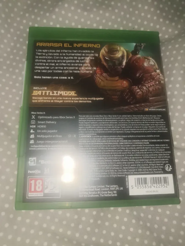 Doom Eternal Xbox Series X/S y Xbox One
