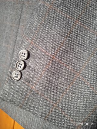 Americana Emidio Tucci Gris Talla 62