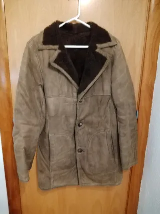 Chaqueta vintage beige y marrón