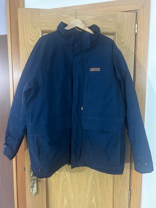 Abrigo Columbia Hombre Azul XXL
