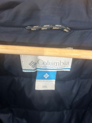 Abrigo Columbia Hombre Azul XXL