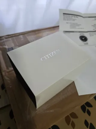Reloj Citizen Hombre Cuarzo Esfera Negra Acero