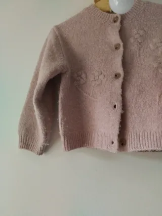 Chaqueta rosa palo niña. Talla 4 años. 104 CMS.