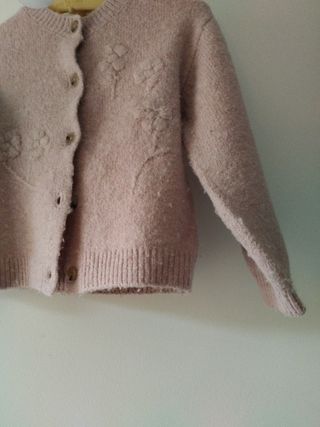 Chaqueta rosa palo niña. Talla 4 años. 104 CMS.